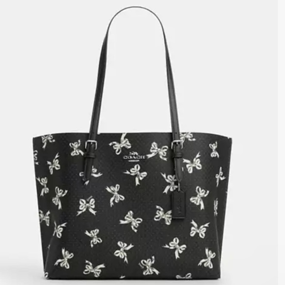 Coach Black and White Tote Bag - Picture 2 of 16